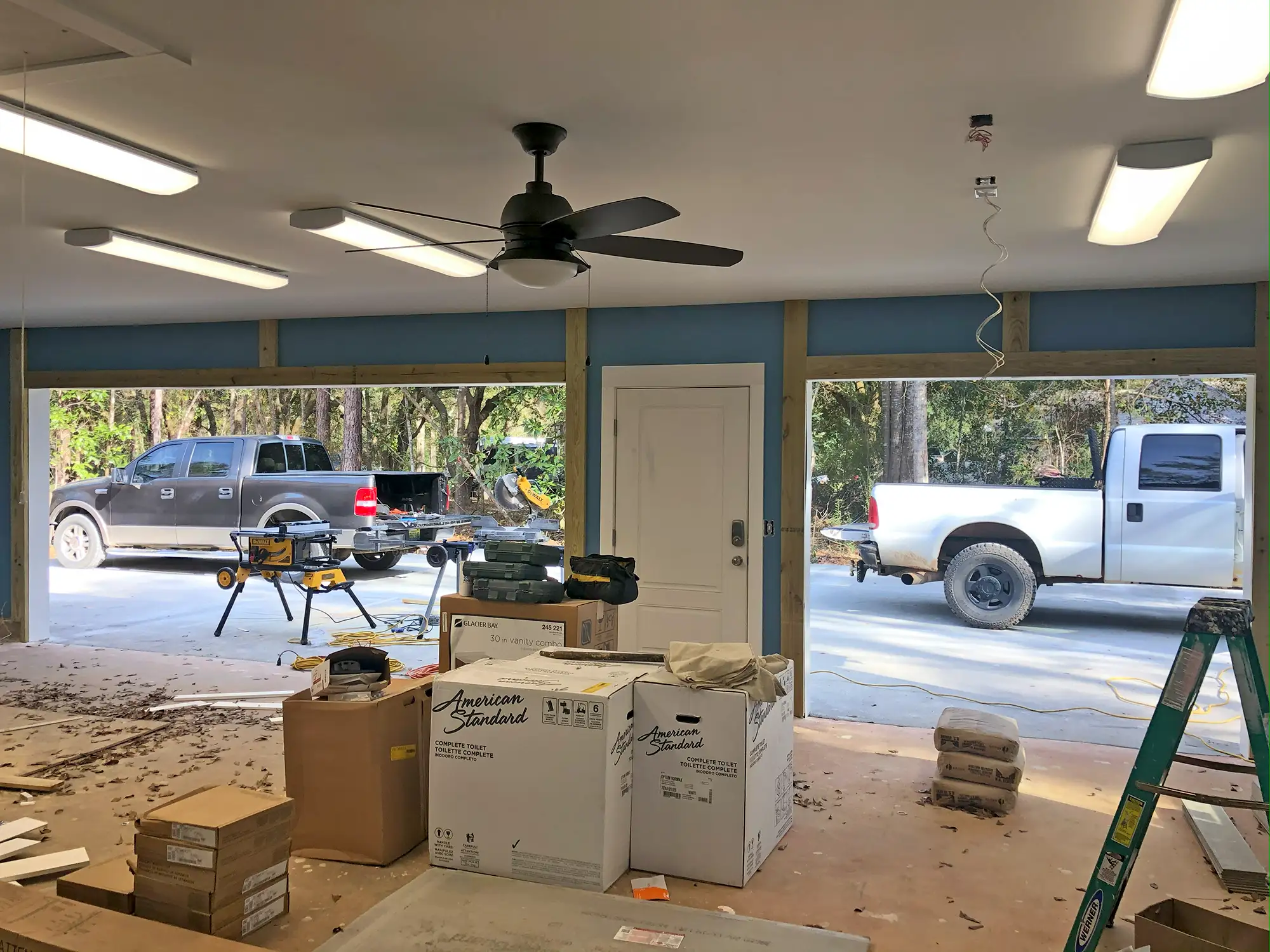 Luxury new home construction - Van Tassell project progress photo 15 by McQuillen Custom Homes in Orange Beach, AL